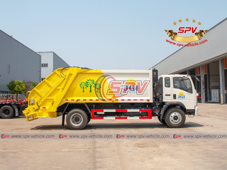 10 CBM Garbage Compactor Truck Sinotruk HOWO - RS 10 CBM Garbage Compactor Truck Sinotruk HOWO - RS